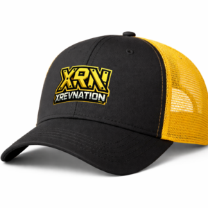 xrevnation trucker speed logo hat – black / yellow (复制)